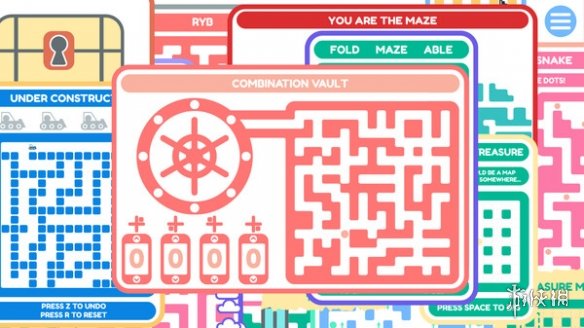 Steam喜加一：益智迷宫小游戏《20 Small Mazes》