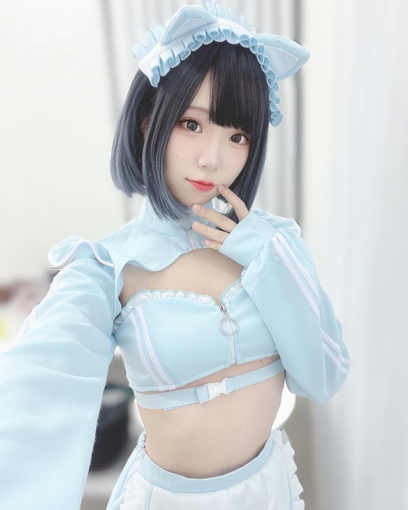 可盐可甜塑造性极强！清纯系韩国美女Coser Hattie赏