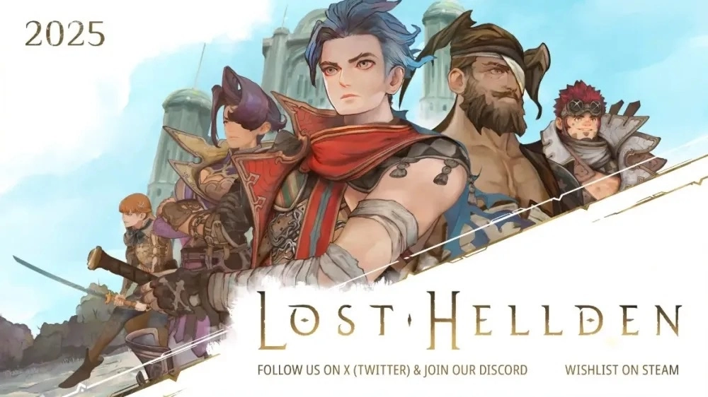 崎元仁+绪贺岳志全新 JRPG《Lost Hellden》公开