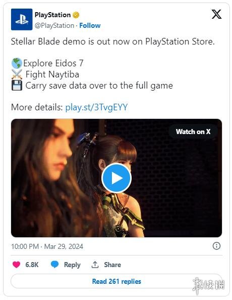 PS5《星刃》demo现已上线！预告片展示女主火辣身材