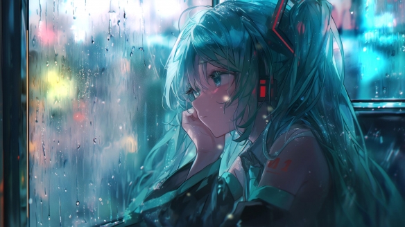 wallpaper engine动态壁纸推荐Top10！窗边雨-初音-绿好游