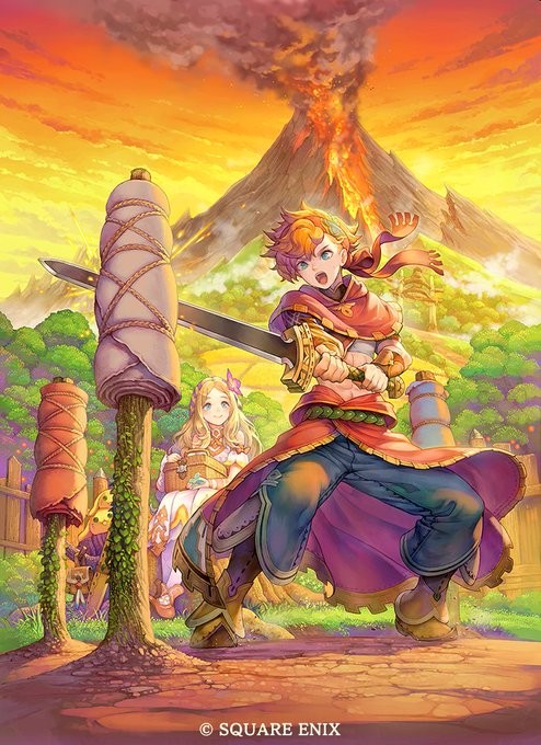 《圣剑传说 Visions of Mana》新视觉图 8.29发售！-绿好游