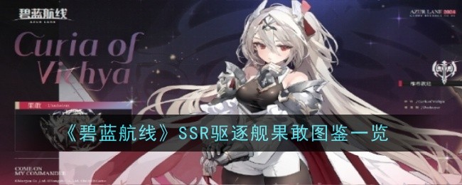 《碧蓝航线》SSR驱逐舰果敢图鉴一览-绿好游